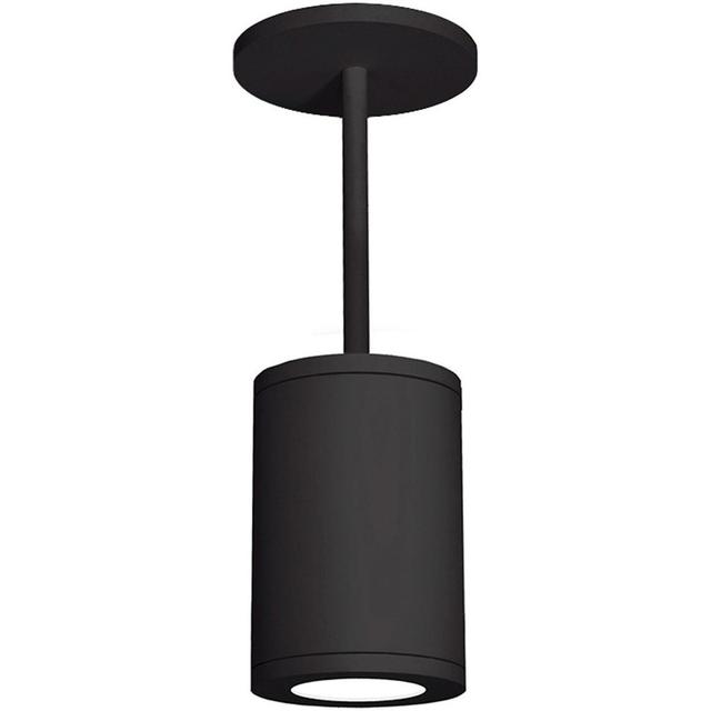 WAC Lighting DS-PD06-F27-BK Tube Arch LED 5 inch Black Outdoor Pendant in Flood, 85, 2700K