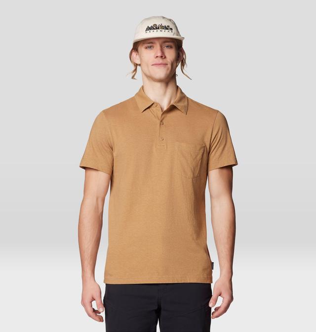 Mountain Hardwear Men's On Edge Polo - XL - Beige