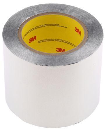 3M 3M 425 Conductive Aluminium Tape 0.12mm, W.102mm, L.55m