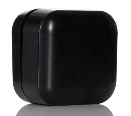 3M Adhesive Black Reclosable Fastener, 25mm x 2.5m