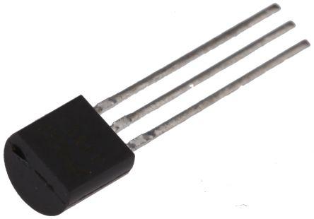 onsemi J111 N-Channel JFET, Idss min. 20mA, 3-Pin TO-92
