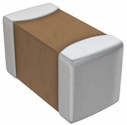 Murata 47nF Multilayer Ceramic Capacitor MLCC, 6.3V dc V, ±10%, SMD