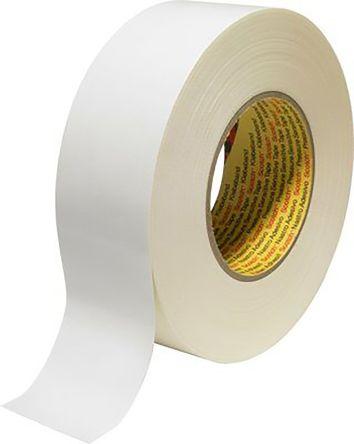3M Scotch 389 Duct Tape, 50m x 50mm, White, PE Coated Finish