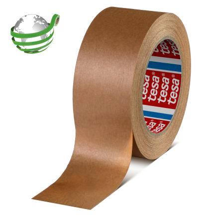 Tesa 60408 Brown Packing Tape, 50m x 50mm