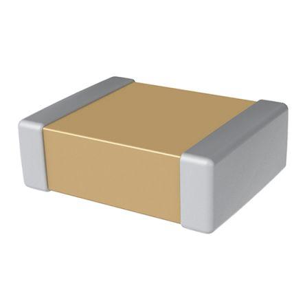KEMET 33pF Multilayer Ceramic Capacitor MLCC, 50V dc V, ±5%, SMD