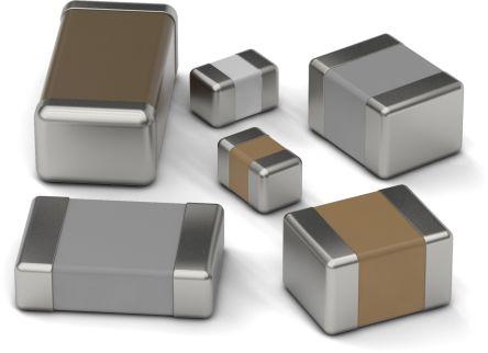 Wurth Elektronik 10pF Multilayer Ceramic Capacitor MLCC, 50V dc V, SMD