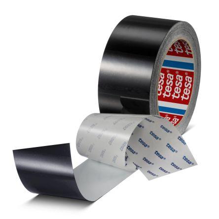 Tesa 60960 Black PET Film 20m Floor Tape, 0.175mm Thickness