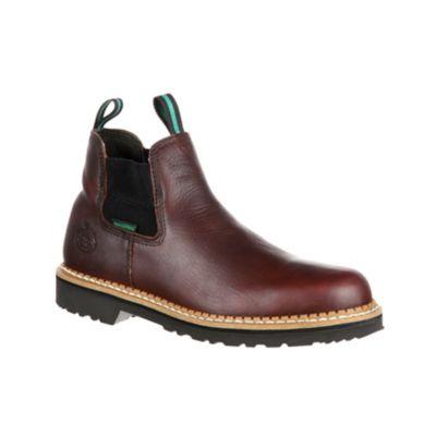 Georgia Boot Men's Waterproof Romeo Slip-On Work Boots