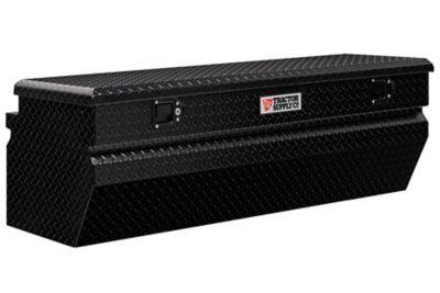 Tractor Supply 57 in. Aluminum Truck Tool Box Chest, Black