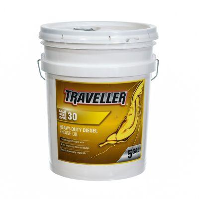 Traveller 5 gal. SAE 30 All Fleet Heavy-Duty Diesel Engine Oil