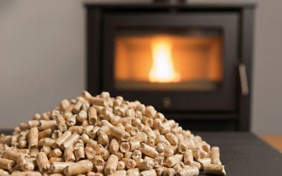 Hardwood Wood Fuel Pellets, 40 lb.