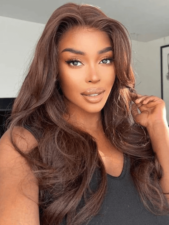 [22"=$134] 13x4 Lace Frontal Rich Hot Chocolate Brunette Packed With Shine And Texture 180% Density