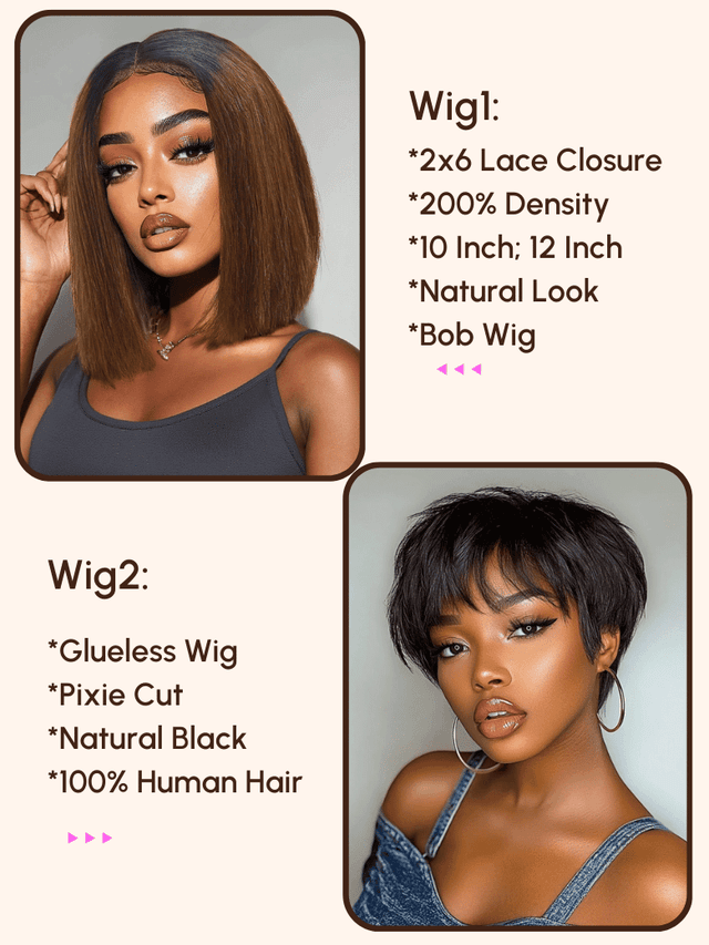 Pay $79 Get 2 Wigs | $200 OFF 24H Limited Time Sale