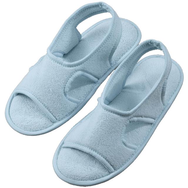 Terry Memory Foam Slipper-Lavender-LG