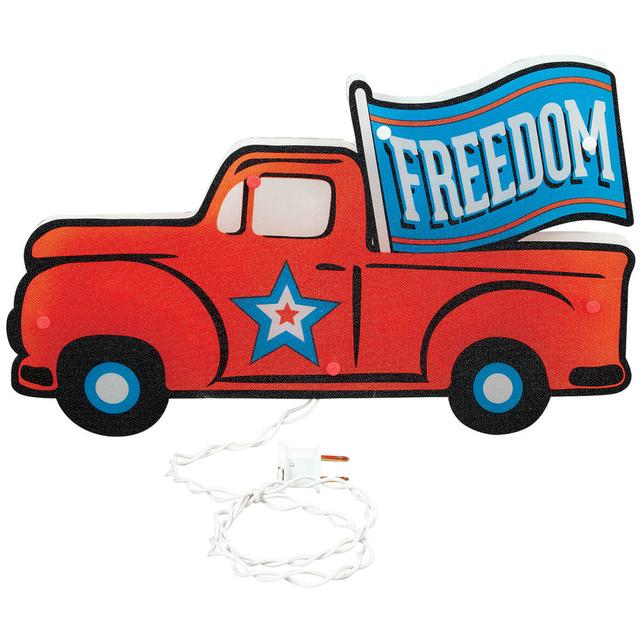 Red Truck Shimmer Light