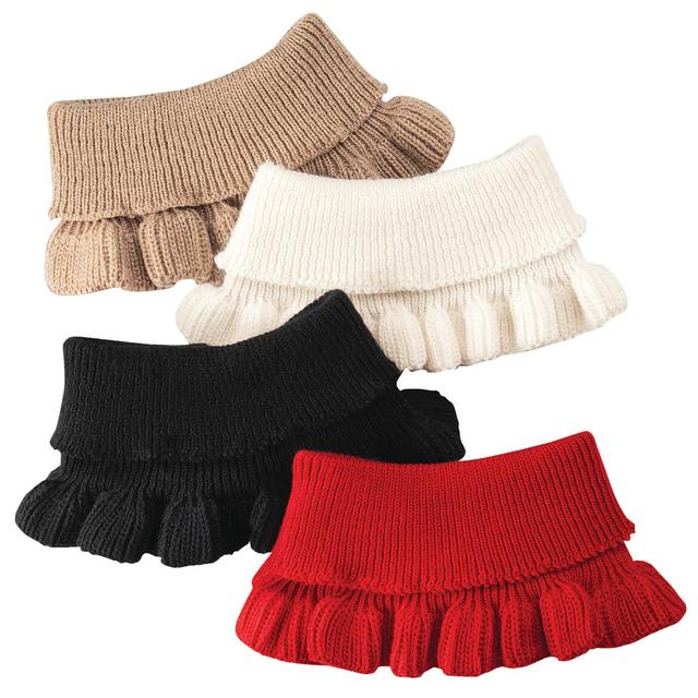 Ruffle Sweater Knit Collar - Set of 4