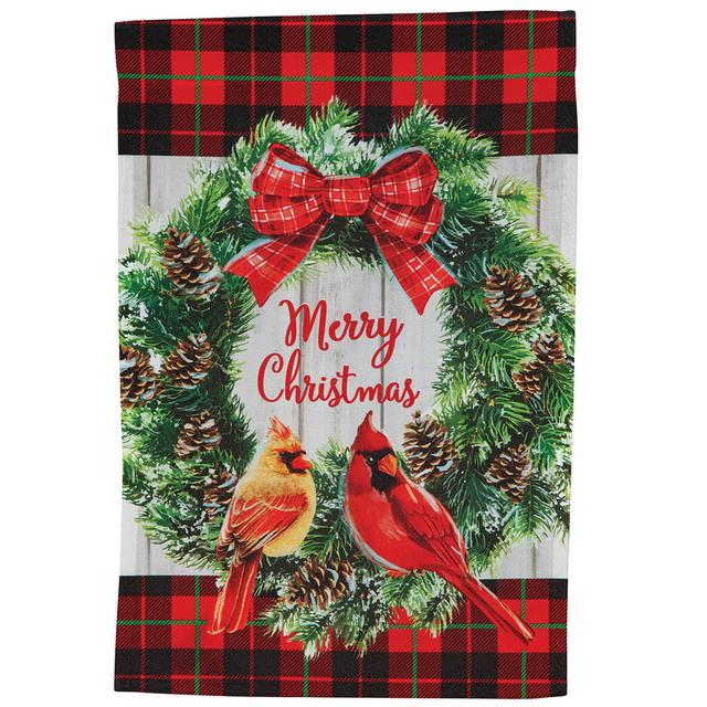 Merry Christmas Cardinals Garden Flag by Fox River™ Creation