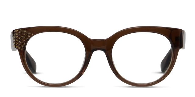 Jimmy Choo JC136 Brown/Clear/Glitter