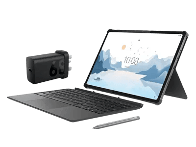 Lenovo Idea Tab Pro Matte 12.7" (8GB 128GB) - Luna Grey + Pen, Keyboard & Charging Adaptor MediaTek Dimensity 8300 Processor (3.35 GHz )/Android 14 or Later/128 GB UFS 3.1