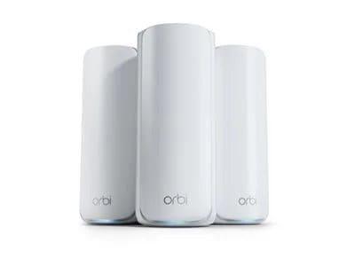 Netgear Orbi® 770 Series Tri-Band WiFi 7 Mesh System, 11Gbps, 3-Pack