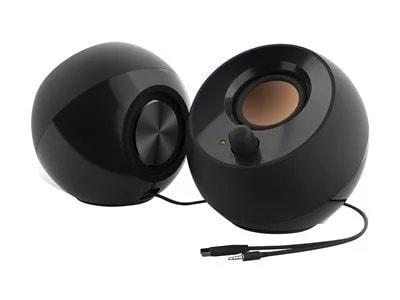 Creative Labs Pebble USB 2.0 Desktop Speakers - Black