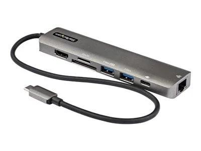 StarTech.com USB-C Multiport Adapter - 1C/2A/HDMI/GBE/SD/uSD/100W PD