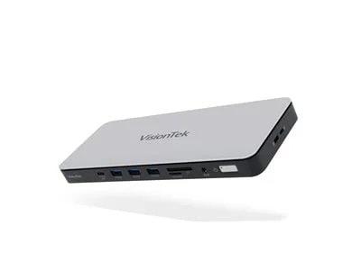 VisionTek VT2600 USB-C Docking Station - Multi Display MST Dock 100W Power Delivery