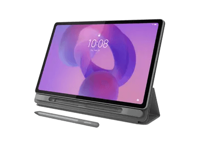 Lenovo Idea Tab Plus 12.1" (8GB 256GB) + Pen & Folio MediaTek Dimensity 6400 Processor (2.50 GHz )/Android 15 or Later/256 GB UFS 2.2