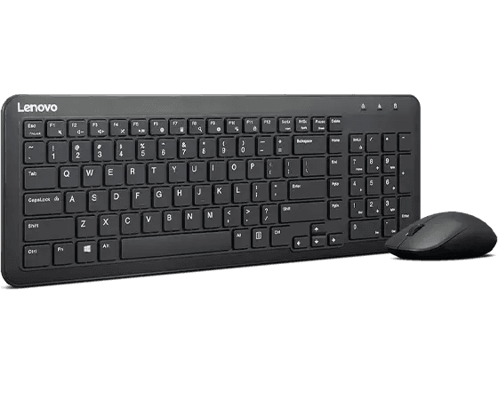 Lenovo 300 Wireless Combo Keyboard and Mouse - US English
