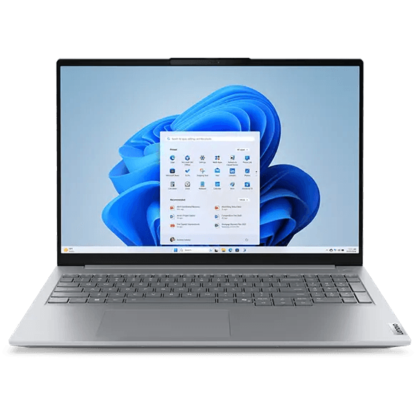 Lenovo ThinkBook 16 G8 IRL Intel® Core™ 5 210H Processor (E-cores up to 3.60 GHz P-cores up to 4.80 GHz)/Windows 11 Pro 64/512 GB SSD M.2 2242 PCIe Gen4 QLC