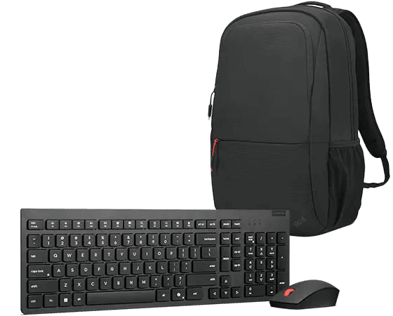 Essential 16" Backpack + Keyboard & Mouse Combo Bundle 10