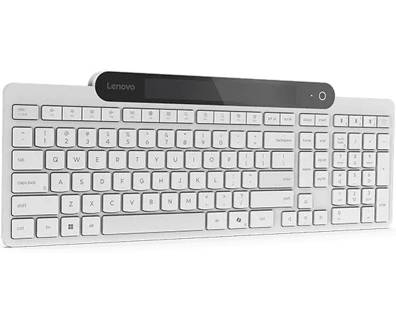 Lenovo 800 Self-Charging Bluetooth Keyboard White