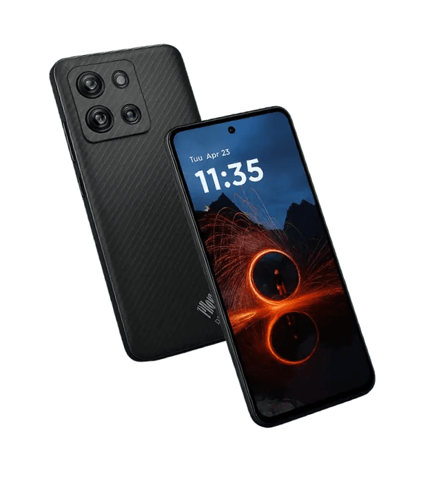 Lenovo ThinkPhone 25 by motorola - Carbon Black MediaTek Dimensity 7300 Processor (2.50 GHz )/Android 14 or Later/256 GB