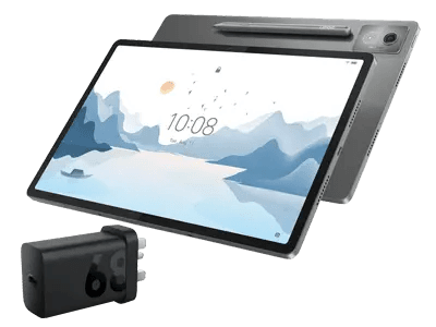 Lenovo Idea Tab Pro Matte 12.7" (8GB 128GB) - Luna Grey + Pen & Charging Adaptor MediaTek Dimensity 8300 Processor (3.35 GHz )/Android 14 or Later/128 GB UFS 3.1