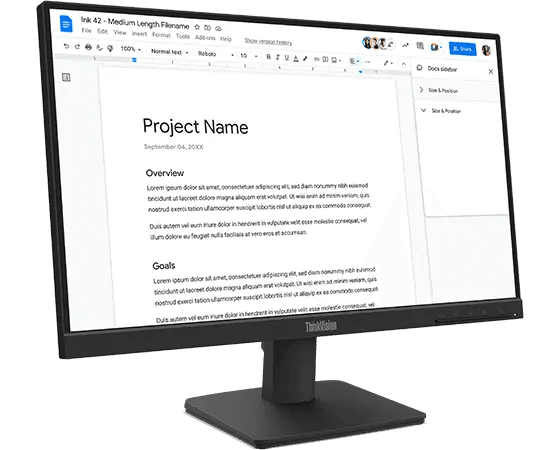 ThinkVision S22-4e 21.5 inch Monitor