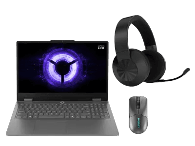 Lenovo LOQ Essential 15i (i5-Windows 11 Home-16GB-1TB-RTX 5050) + Gaming Headset & Mouse 13th Generation Intel® Core™ i5-13450HX Processor (E-cores up to 3.40 GHz P-cores up to 4.60 GHz)/Windows 11 Home 64/1 TB SSD M.2 2242 PCIe Gen4 QLC