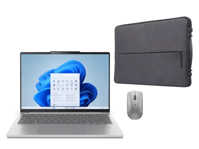 Lenovo IdeaPad Slim 5 13 (R7-Windows 11 Home-16GB-1TB) + Sleeve & Bluetooth Mouse AMD Ryzen™ 7 7735HS Processor (3.20 GHz up to 4.75 GHz)/Windows 11 Home 64/1 TB SSD M.2 2242 PCIe Gen4 TLC