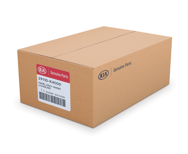 Kia Panel Assy-Under Cover,Frt | 29110-K4000, 29110K4000 | Genuine Korean Parts