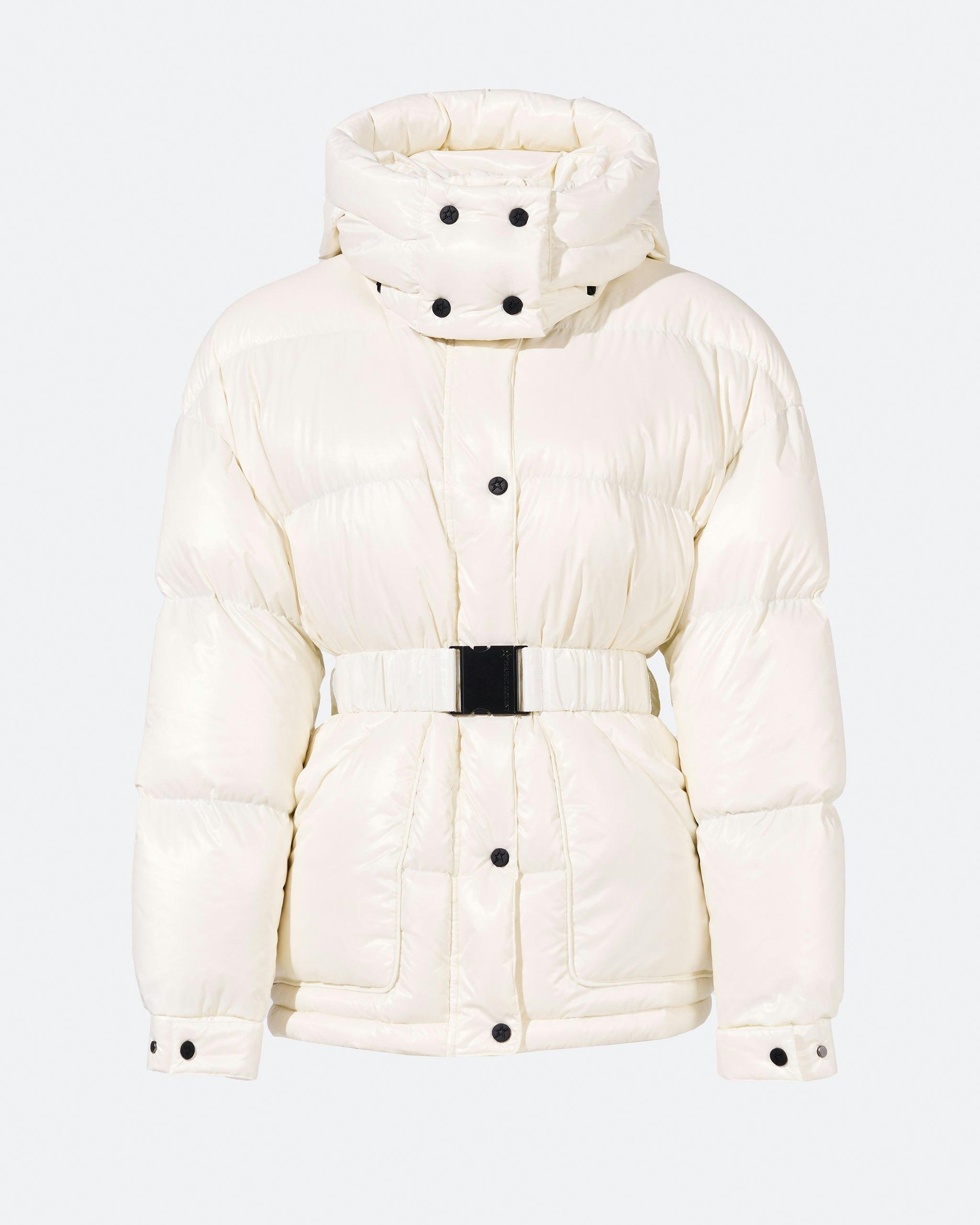 Perfect Moment Women's Maya Down Parka Jacket, Ski Jackets, Antique White, M