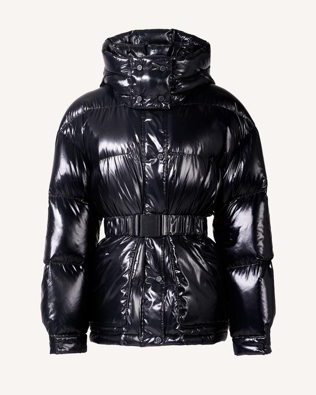 Perfect Moment Women's Maya Down Parka Jacket, Ski Jackets, Jet Black, M