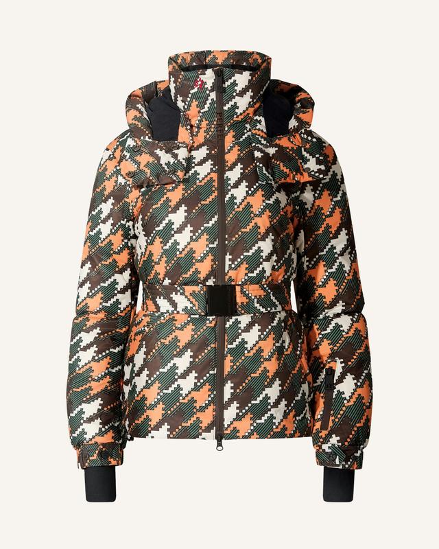 Houndstooth Candice Down Parka Jacket S