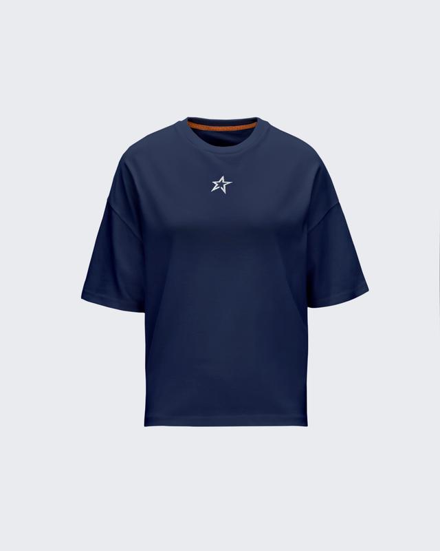 Perfect Moment Womens Caleta Tee, Short Sleeved T-Shirt, Blue, XL