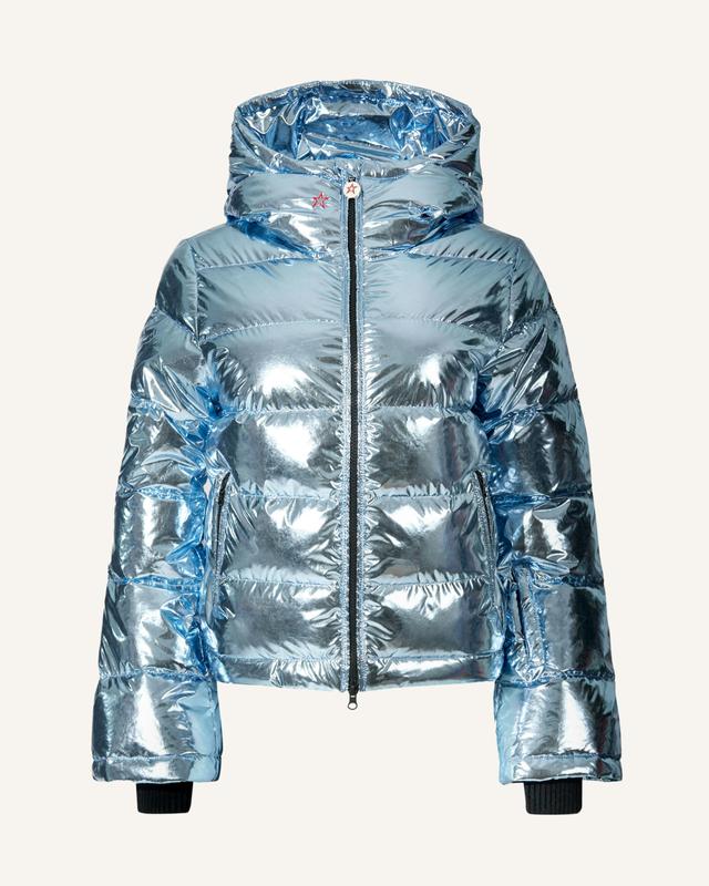 Metallic Polar Flare Down Jacket S