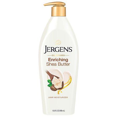 Jergens Shea Butter Hand and Body Lotion, Dry Skin Moisturizer Shea - 16.8 fl oz