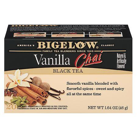 Bigelow Black Tea Vanilla Chai, 20 pk - 0.08 oz x 20 pack