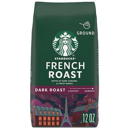 Starbucks Ground Coffee Dark Roast French Roast - 12.0 oz
