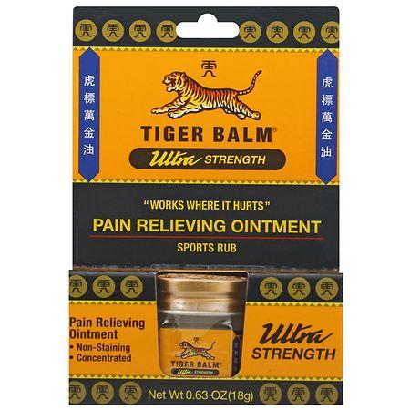 Tiger Balm Ultra Strength Pain Relieving Ointment - 0.63 oz