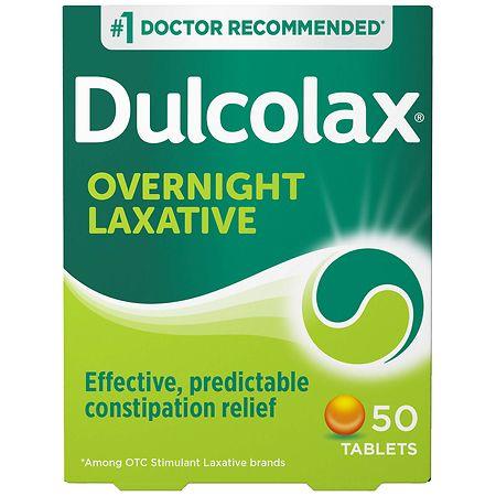 Dulcolax Stimulant Laxative Tablets for Constipation Relief - 50.0 ea