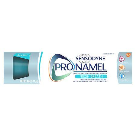 Sensodyne Pronamel Fresh Breath Enamel Toothpaste For Sensitive Teeth Fresh Wave - 4.0 oz