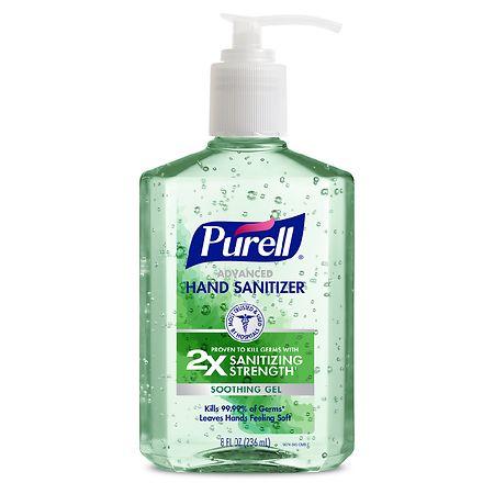Purell Advanced Hand Sanitizer, Pump - 8.0 fl oz